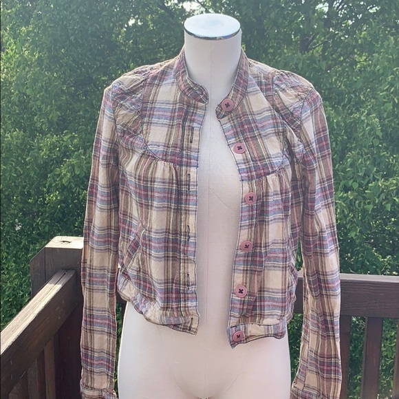 Free People Jackets & Blazers - Free people crop jacket